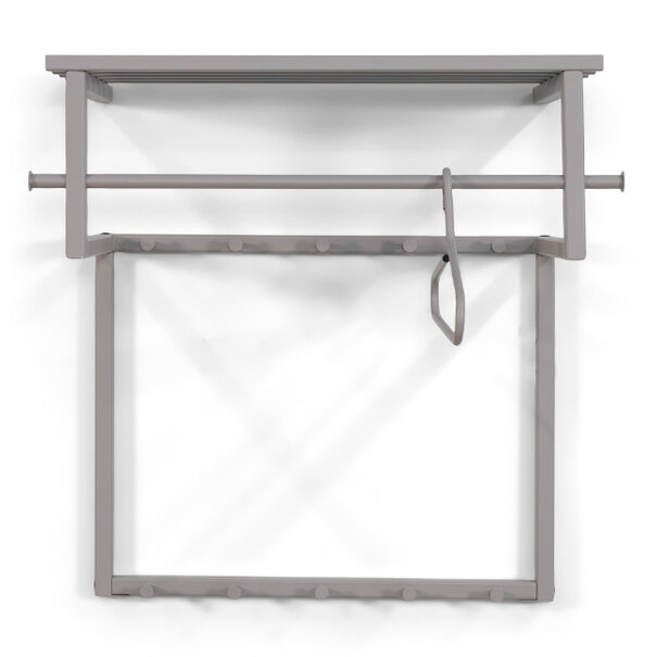 BelaLuz Moderne Industriële kapstok Rizzoli Silky taupe