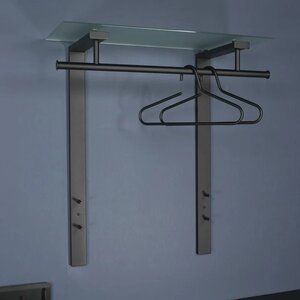 BelaLuz Moderne Industriële kapstok Dutch zwart