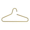 BelaLuz Moderne Kledinghangers Polo goud staal