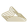 BelaLuz Moderne Kledinghangers Polo goud staal