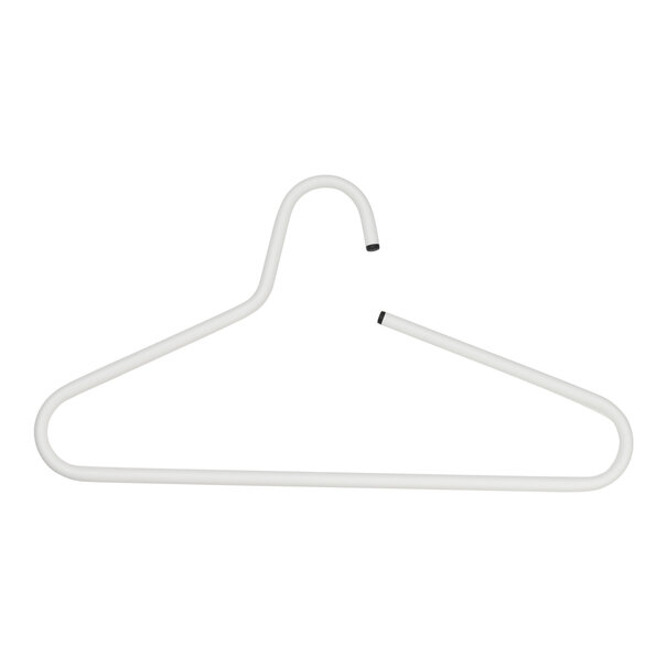 BelaLuz Moderne Kledinghangers Polo wit staal