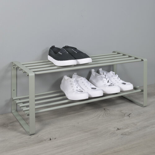 Moderne Schoenenrek Rex SR Dusty Green staal