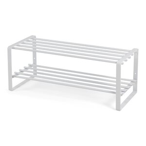 BelaLuz Moderne Schoenenrek Rex SR wit staal staal