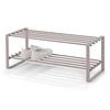BelaLuz Moderne Schoenenrek Rex SR Silky taupe staal