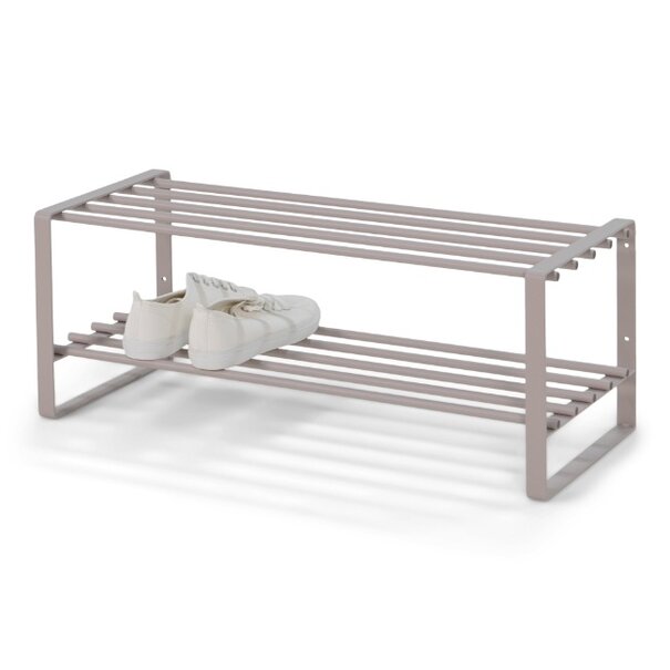 BelaLuz Moderne Schoenenrek Rex SR Silky taupe staal