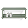 BelaLuz Retro Moderne Schoenenrek Rizzoli/Marco Dusty Green staal