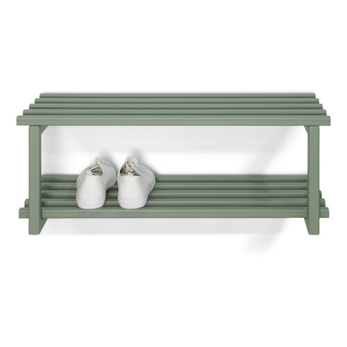 Retro Moderne Schoenenrek Rizzoli/Marco Dusty Green staal