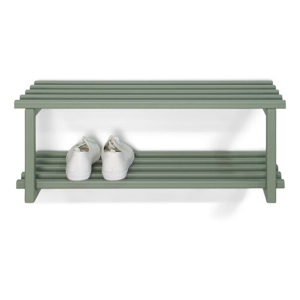 BelaLuz Retro Moderne Schoenenrek Rizzoli/Marco Dusty Green staal