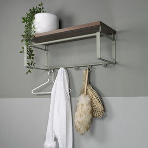 BelaLuz Landelijke Retro kapstok Rex 3 Dusty Green