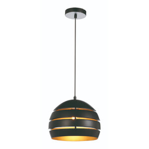 Freelight Moderne Industriële hanglamp Djarin Ø28 cm zwart