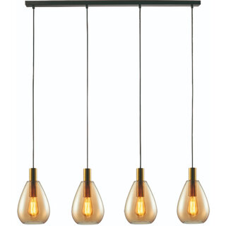 Hanglamp Dorato 4-lichts goud