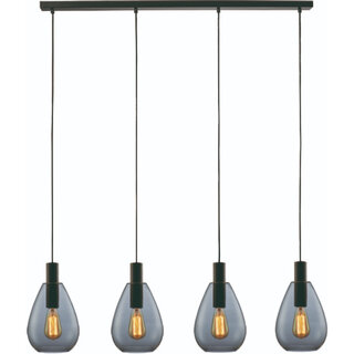 Hanglamp Dorato 4-lichts smoke