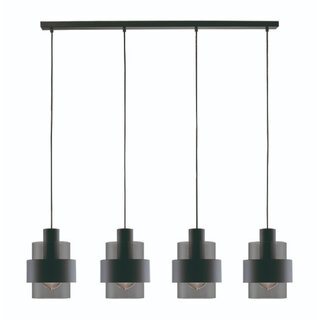 Hanglamp Chiasso 4-lichts smoke