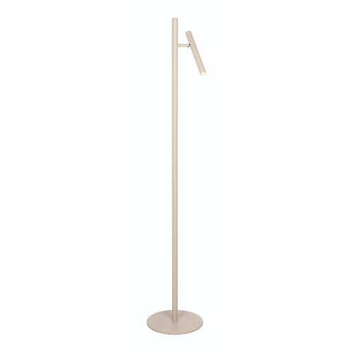 Moderne Scandinavische vloerlamp luogo 1-lichts Creme