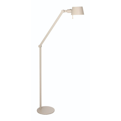 Moderne Landelijke vloerlamp Sovrano 1-lichts crème