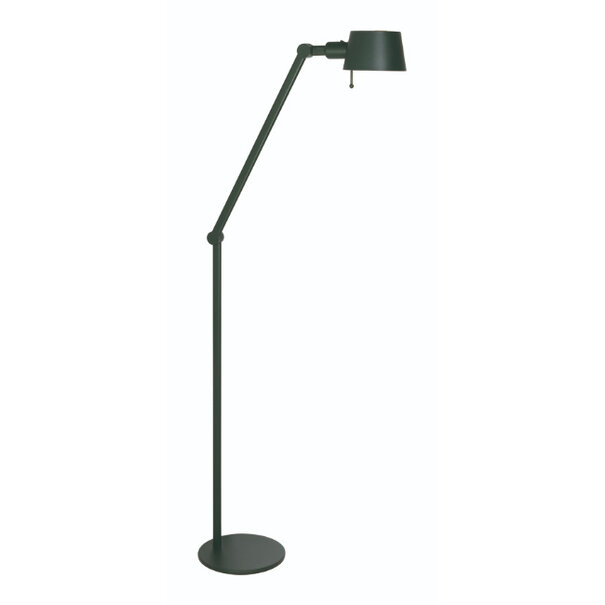 Freelight Moderne Landelijke vloerlamp Sovrano 1-lichts groen