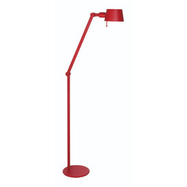 Vloerlamp Sovrano 1-lichts rood