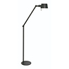 Freelight Moderne Industriële vloerlamp Sovrano 1-lichts zwart
