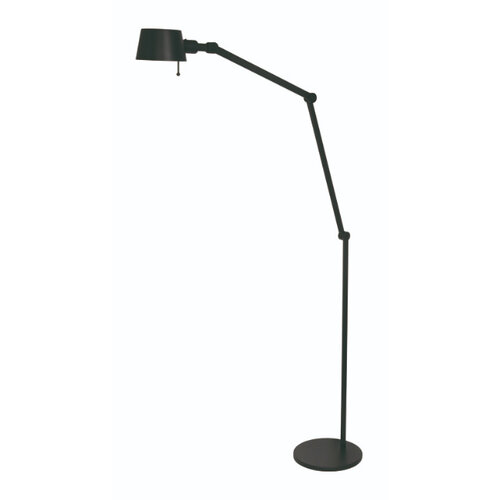Moderne Industriële vloerlamp Sovrano 190 cm zwart