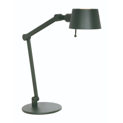 Moderne Retro tafellamp Sovrano 1-lichts crème