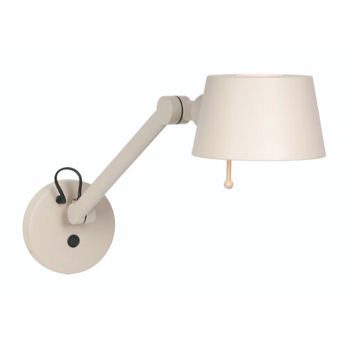 Moderne Landelijke wandlamp Sovrano 1-lichts crème