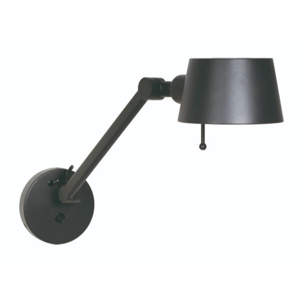 Freelight Moderne Landelijke wandlamp Sovrano 1-lichts zwart