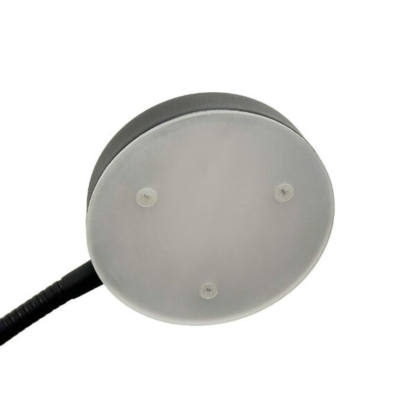 Artdelight Moderne vloerlamp Riva Uplighter met Leesarm zwart