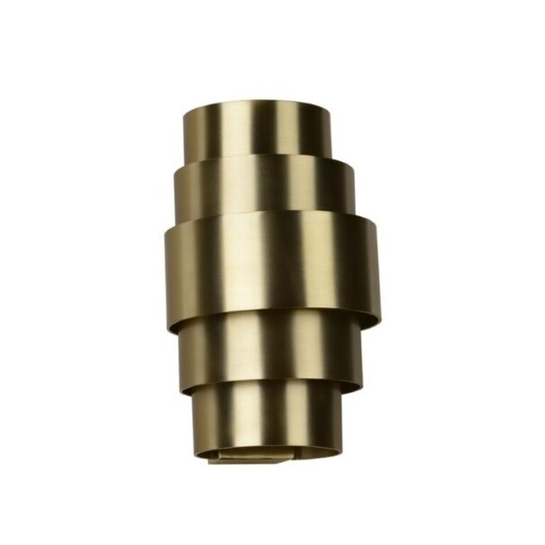 Artdelight Modern Hotel Chique wandlamp Rolls 2-lichts brons