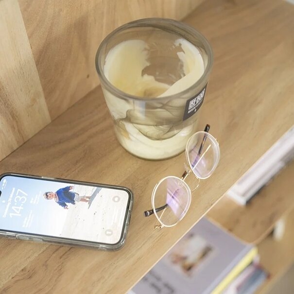 By-Boo Landelijke Scandinavische wandschap Seco 60 cm naturel