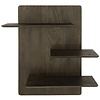 By-Boo Landelijke Scandinavische wandschap Seco 60 cm bruin