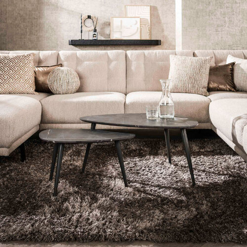 Moderne Industriële salontafel Costa Keramisch Peer