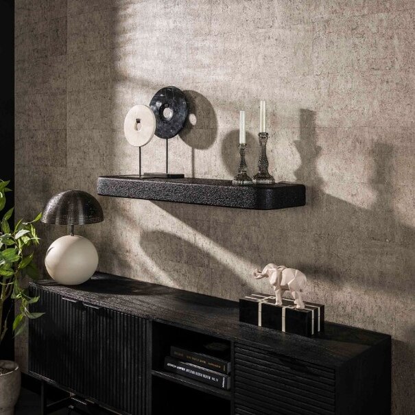 BelaLuz Moderne wandplank Medina 100 cm grijs
