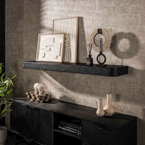 Moderne wandplank Medina 150 cm grijs