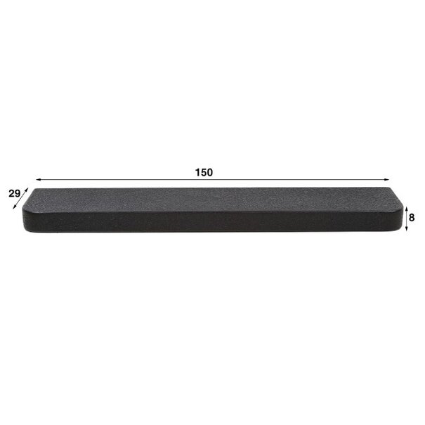BelaLuz Moderne wandplank Medina 150 cm grijs