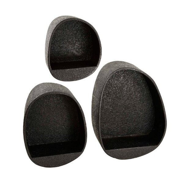 BelaLuz Moderne wandschap Sarina 3 set grijs