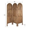 BelaLuz Landelijke Roomdivider Ubud 3delig mangohout
