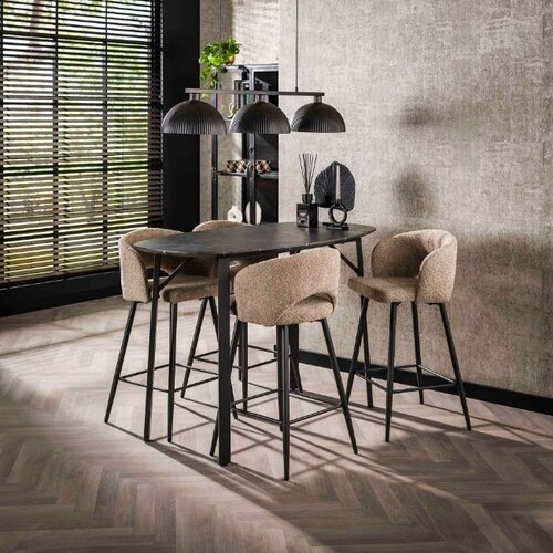 Moderne Scandinavische Bartafel Costa 140cm