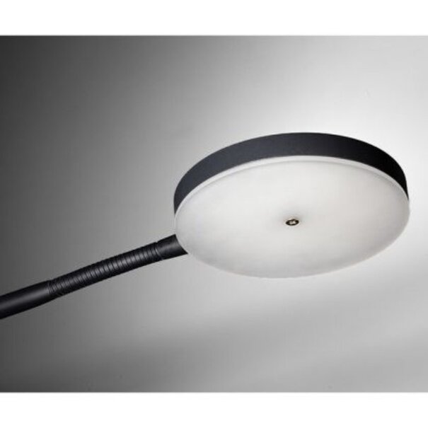 ETH Moderne vloerlamp Duuk zwart oplaadbaar