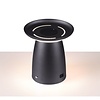 ETH Moderne tafellamp Soof draadloos + USB oplader zwart dimbaar