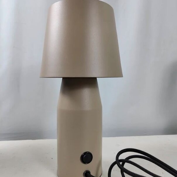 ETH Modern Scandinavisch tafellamp Aron taupe
