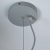 it's about RoMi Scandinavische hanglamp Bologna 4-lichts lichtgrijs