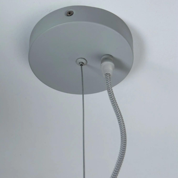 it's about RoMi Scandinavische hanglamp Bologna 4-lichts lichtgrijs
