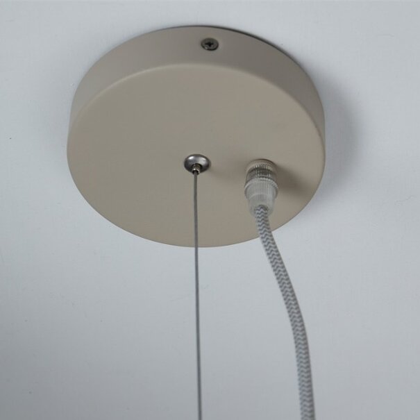 it's about RoMi Scandinavische hanglamp Bologna 4-lichts melkwit