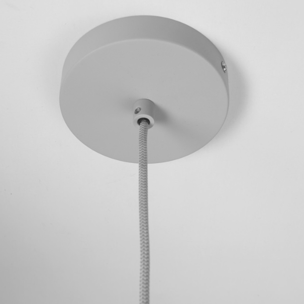 it's about RoMi Industrieel - Modern - Hanglamp - Ø40 cm - Lichtgrijs - Hanover