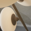 it's about RoMi Modern minimalistisch vloerlamp Sapporo 3-lichts wit zand