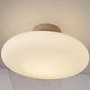 it's about RoMi Modern minimalistisch plafonniere Sapporo S Ø28 cm wit zand