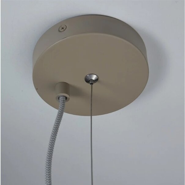 it's about RoMi Modern - Minimalistisch - Hanglamp - Ø24 cm - Wit/Zand - Sapporo