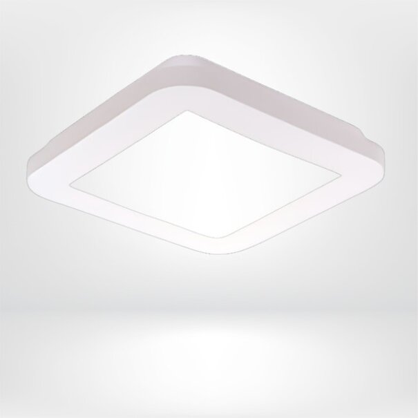 ETH Moderne plafondlamp Anne driestanden wit metaal
