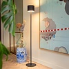 ETH Modern minimalistische vloerlamp Maverick 4-lichts zwart