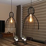 Landelijke hanglamp Ibiza zwart